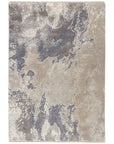 Jaipur Delmara Aegean Abstract Gray Beige DLM02 Rug