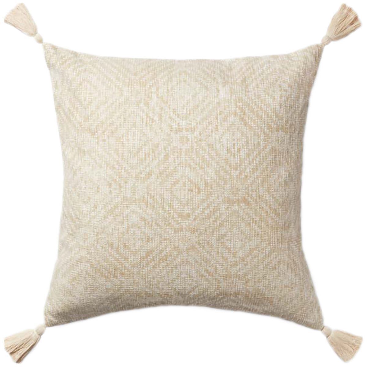Loloi P0621 22&quot; x 22&quot; Hand Woven Pillow, Set of 2
