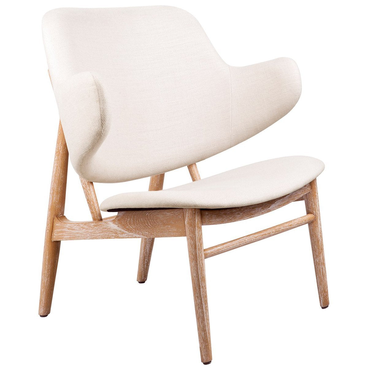 Villa &amp; House Elba Velvet Lounge Chair