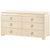 Villa & House Elina Extra Large 6-Drawer Natural Dresser with Owen Pull