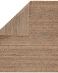 Jaipur Emblem Celia Geometric Stripes Beige Gray EMB01 Rug