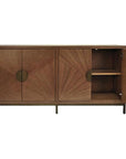 Worlds Away Emory Four Doors Cabinet