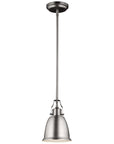 Feiss Hobson 1 Light Undefined Metal Shade Pendant