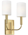 Feiss Brianna 2-Light Wall Sconce