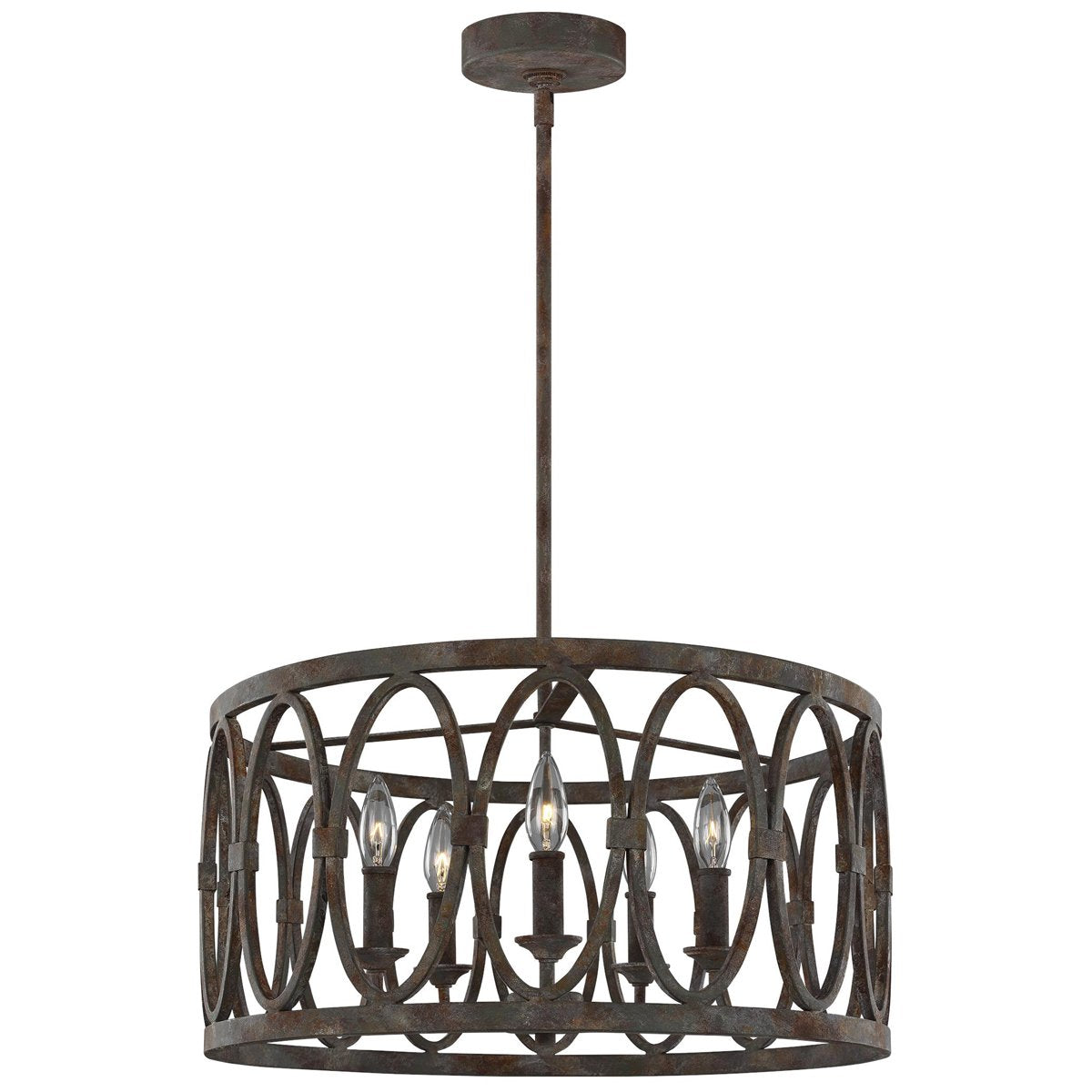 Feiss Patrice 5-Light Deep Abyss Chandelier