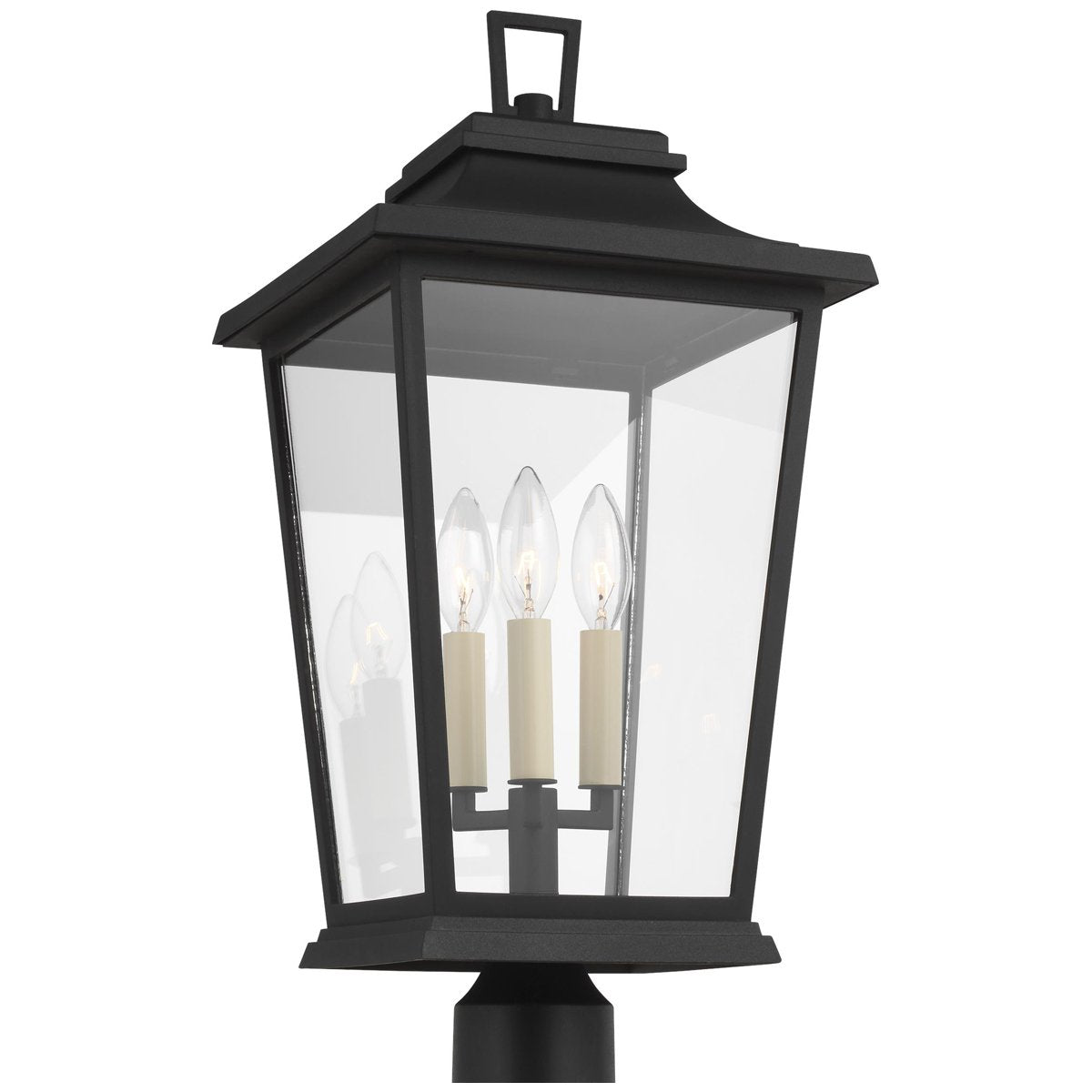 Feiss Warren 3-Light Outdoor Post Lantern