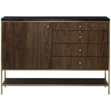 Sonder Living Chester Small Sideboard in Natural Walnut