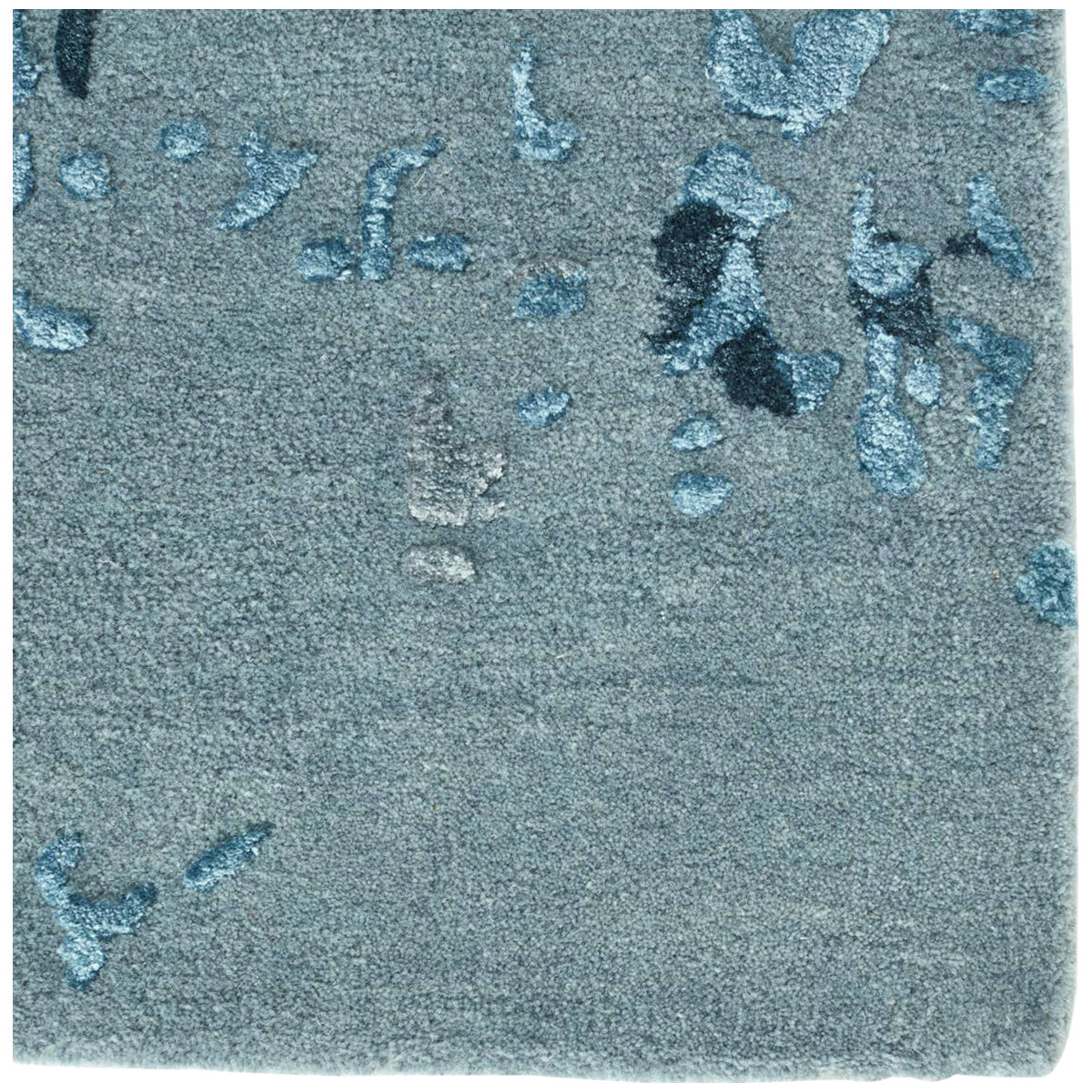 Jaipur Fragment Astris Abstract Blue Light Gray FRG04 Area Rug