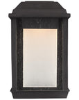 Feiss McHenry 1-Light Outdoor Wall Lantern in Textured Black