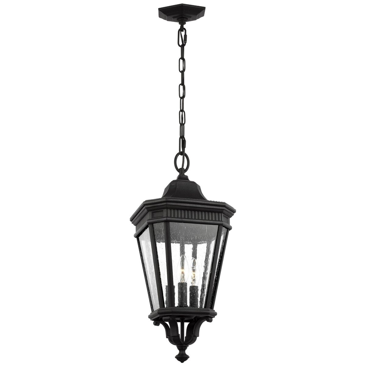 Feiss Cotswold Lane 3-Light Small Outdoor Hanging Lantern