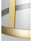 Feiss Harrow 3-Light Harrow Pendant - Burnished Brass