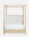 Made Goods Allesandro Boxy Canopy Bed in Arno Fabric