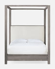 Made Goods Allesandro Boxy Canopy Bed in Danube Fabric