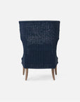 Made Goods Arla Wingback Outdoor Lounge Chair in Clyde Fabric
