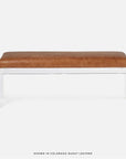 Made Goods Artem Double Upholstered Bench in Weser Fabric