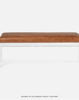 Made Goods Artem Double Upholstered Bench in Danube Fabric