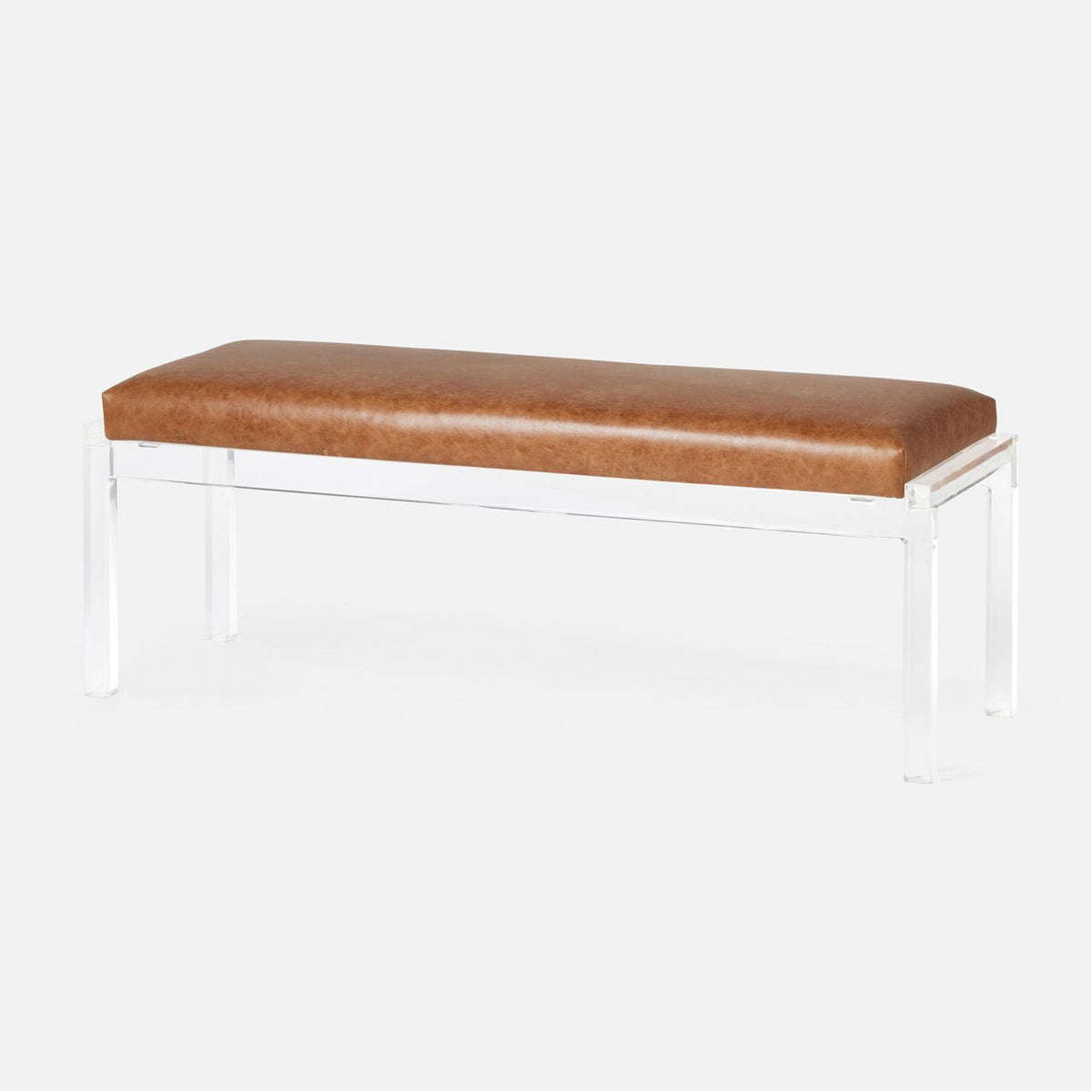 Made Goods Artem Double Upholstered Bench in Clyde Fabric