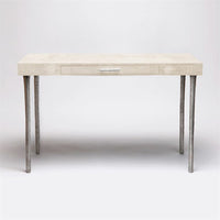 Made Goods Audrey Textured Desk in Realistic Faux Shagreen
