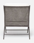 Made Goods Balta Metal XL Outdoor Lounge Chair, Pagua Fabric