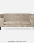 Made Goods Basset Contemporary Cabriole-Style Sofa in Aras Mohair
