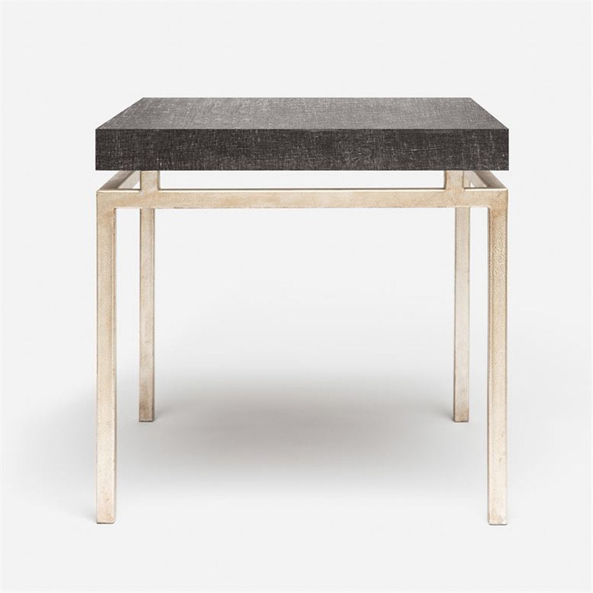 Made Goods Benjamin Floating Leg Side Table in Crystal Stone