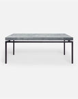 Made Goods Benjamin Floating Leg 48-Inch Coffee Table in Faux Shagreen Top