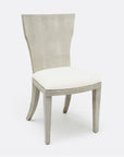 Made Goods Blair Vintage Faux Shagreen Chair in Humboldt Cotton Jute