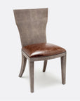 Made Goods Blair Vintage Faux Shagreen Chair in Clyde Fabric