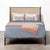 Made Goods Brennan Textured Bed in Volta Fabric