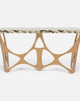 Made Goods Calloway Modernist Shell Top Console Table