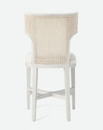 Made Goods Carleen Wingback Cane Counter Stool in Danube Fabric