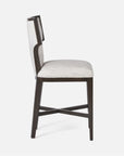 Made Goods Carleen Wingback Counter Stool in Bassac Leather