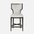 Made Goods Carleen Wingback Counter Stool in Severn Canvas