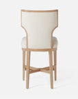 Made Goods Carleen Wingback Counter Stool in Colorado Leather