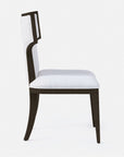 Made Goods Carleen Wingback Dining Chair in Rhone Leather