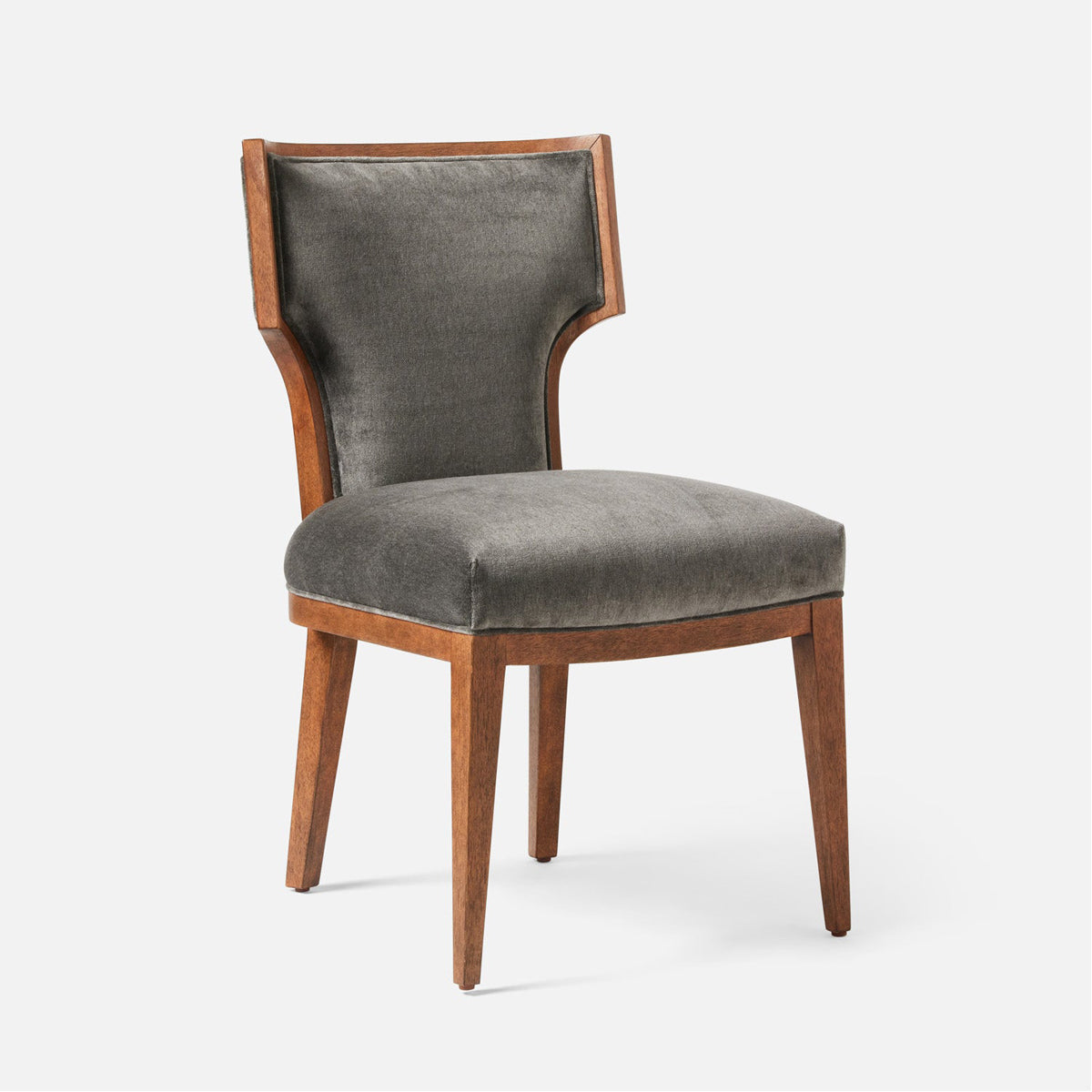 Made Goods Carleen Wingback Dining Chair in Clyde Fabric