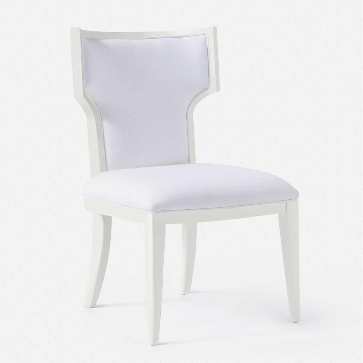 Made Goods Carleen Wingback Dining Chair in Aras Mohair