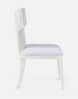 Made Goods Carleen Wingback Dining Chair in Bassac Leather