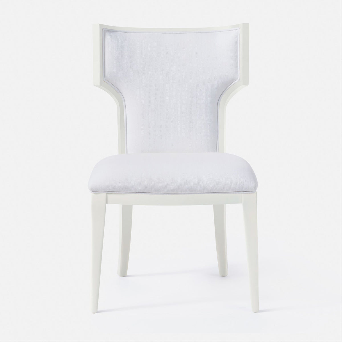Made Goods Carleen Wingback Dining Chair in Danube Fabric