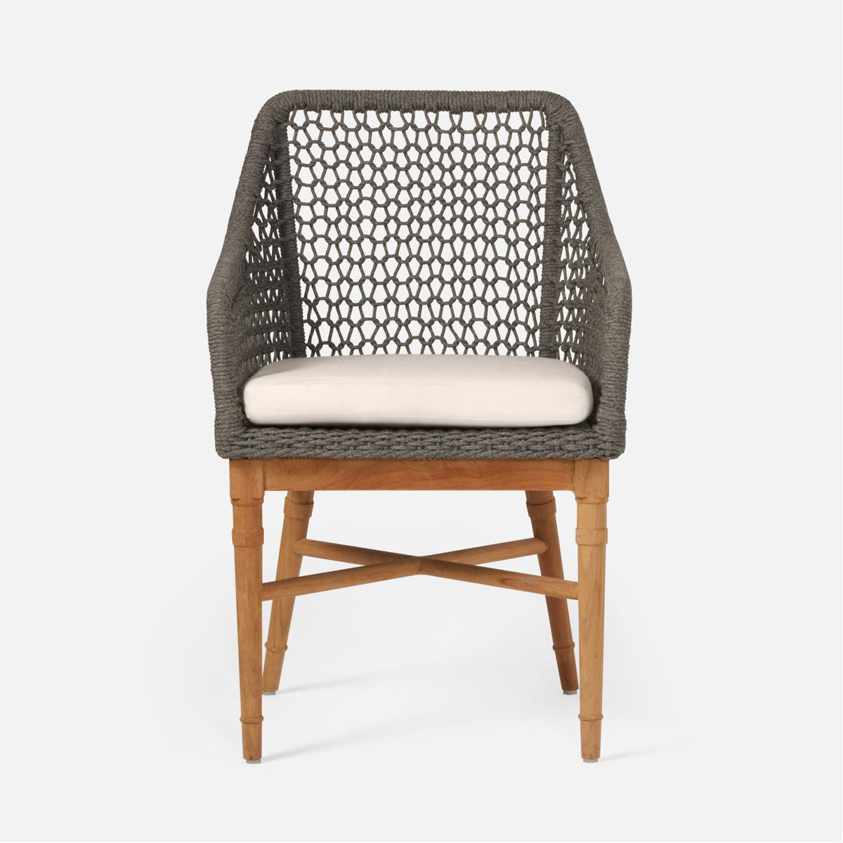 Made Goods Chadwick Outdoor Arm Chair in Lambro Boucle