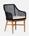 Made Goods Chadwick Outdoor Arm Chair in Liard Velvet