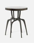 Made Goods Cyrano Metal Accent Table in Zinc Metal
