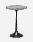 Made Goods Delancy Bistro Side Table in Stone