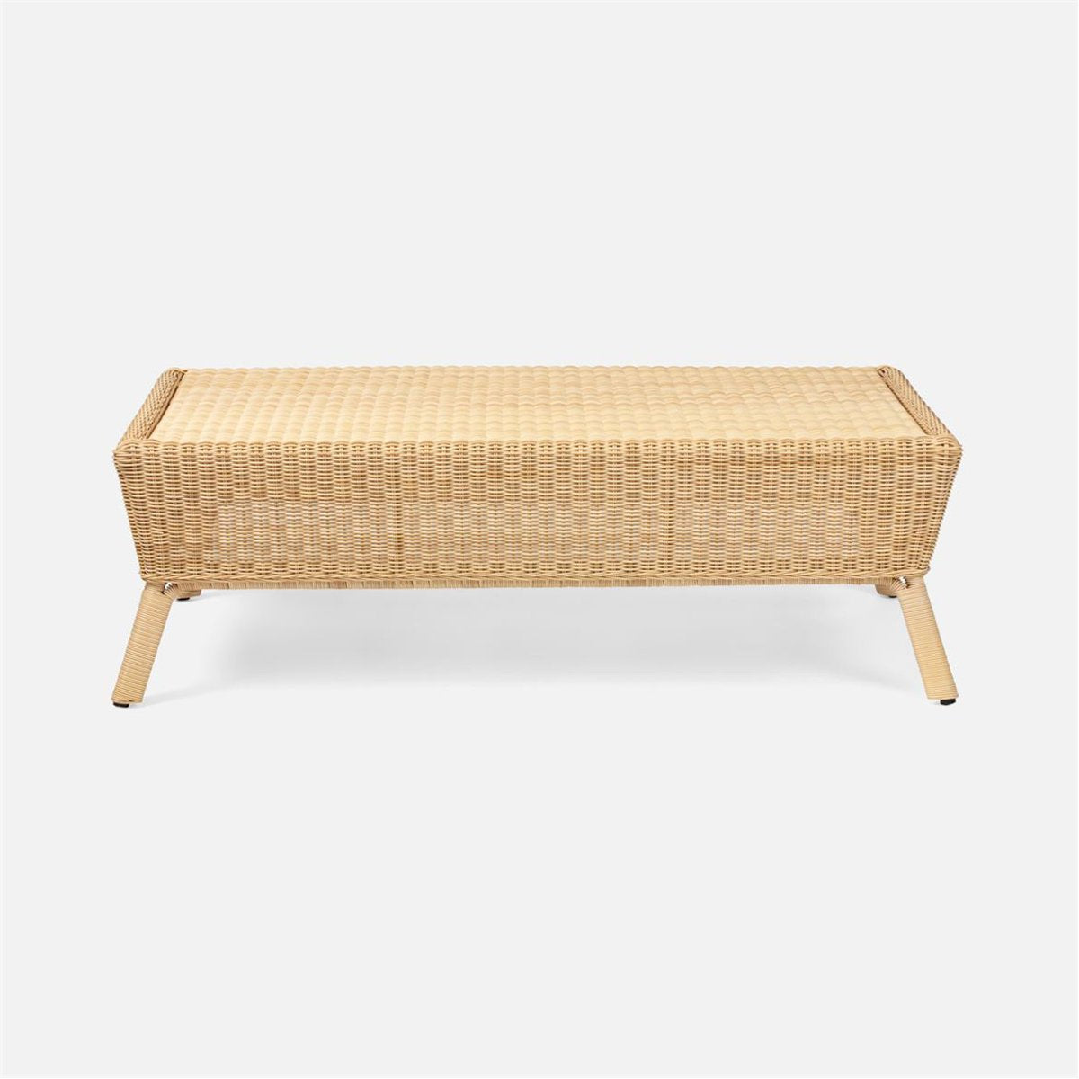 Made Goods Dunley Faux Wicker Coffee Table