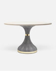 Made Goods Elis Dining Table in Faux Belgian Linen