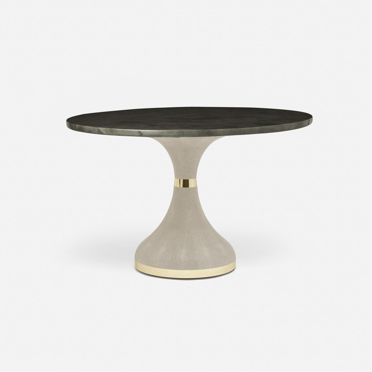 Made Goods Elis Dining Table in Faux Horn