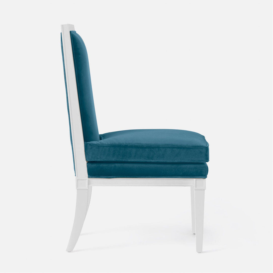 Made Goods Evan Upholstered Dining Chair in Clyde Fabric