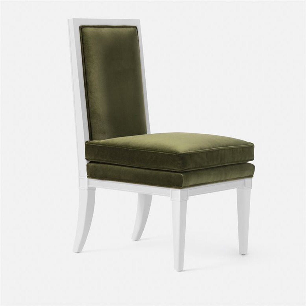 Made Goods Evan Dining Chair in Danube Mix High-Performance Fabric