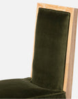 Made Goods Evan Dining Chair in Garonne Marine Leather
