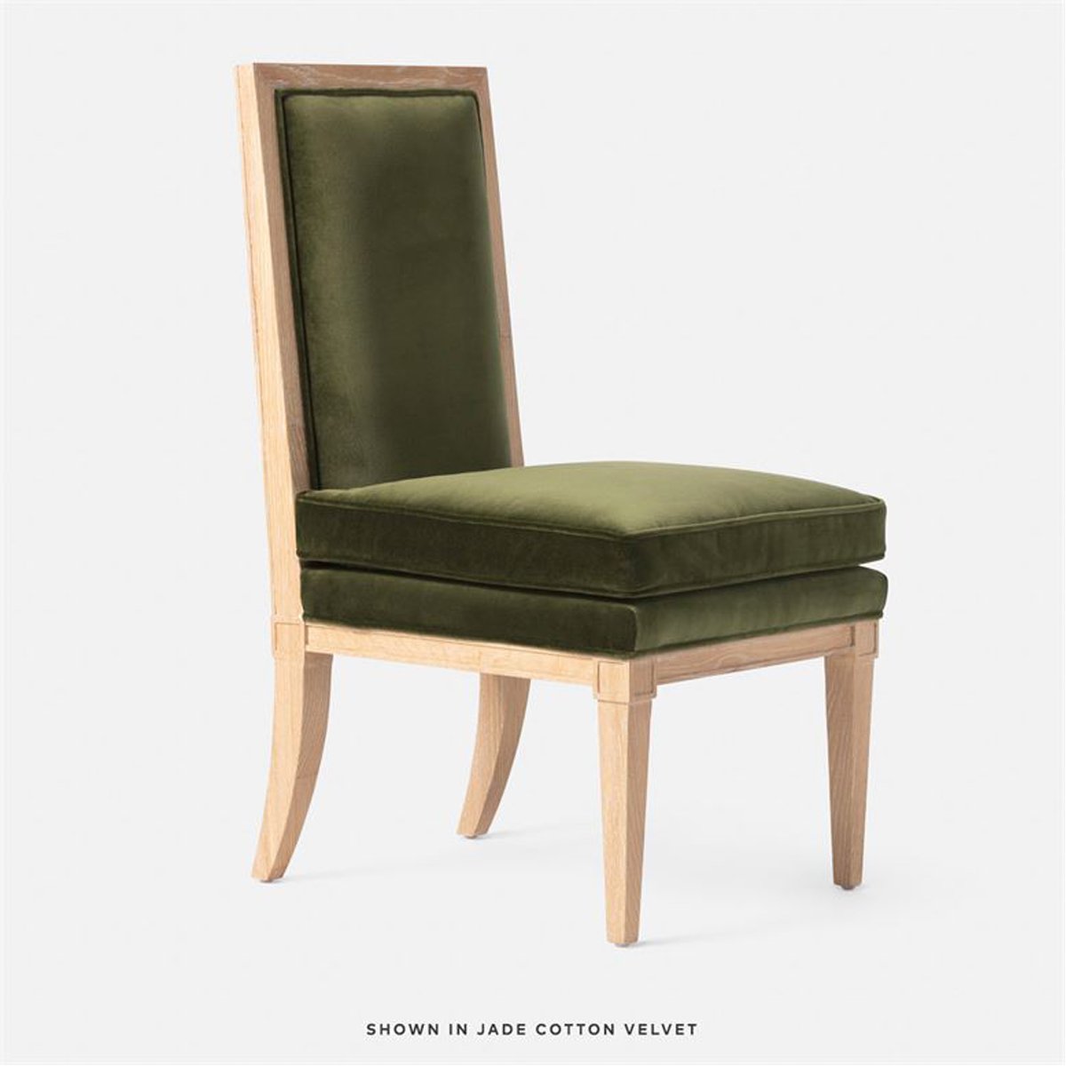 Made Goods Evan Dining Chair in Colorado Leather